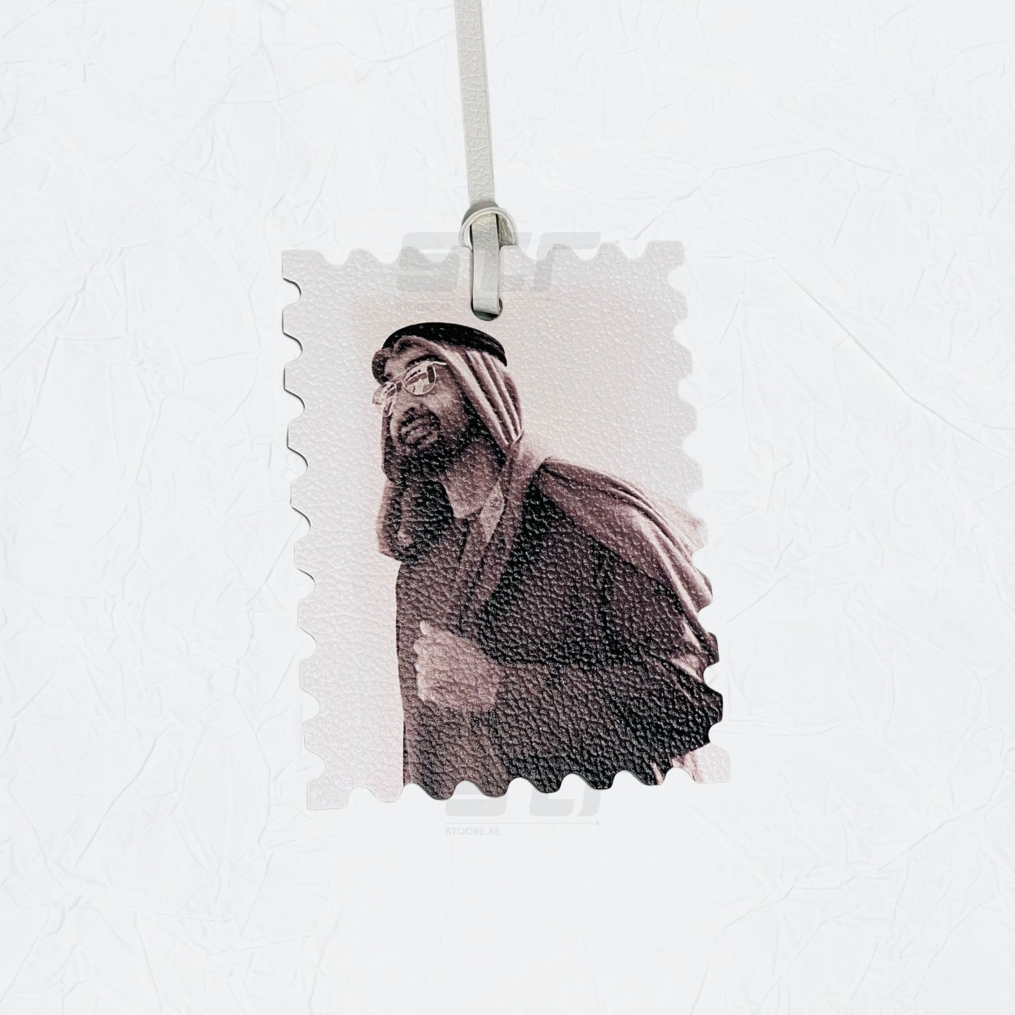 Leather Charm Double Side Sheikh Mohammed bin Zayed Al Nahyan - 2